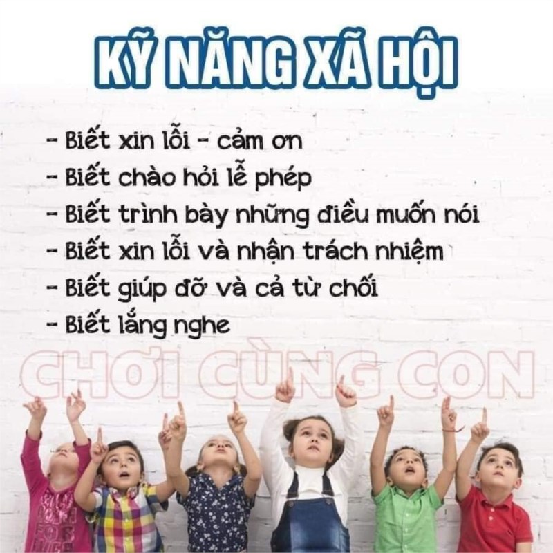 5 kỹ năng bố mẹ dạy con càng sớm càng tốt